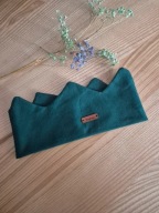 Opaska korona chłopak 48-50 butelkowa zieleń