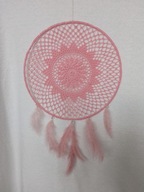Łapacz snów Własnoręcznie wykonany na szydełku