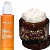Yves Rocher 1 x Riche Creme Dzień/Noc 75ml LIMITOWANY + Serum Blask