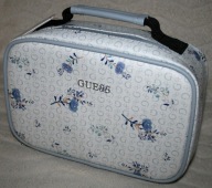 LUKSUSOWA TORBA TERMICZNA LUNCH BAG GUESS JAYE TRAVEL BONE FLORAL NOWA !