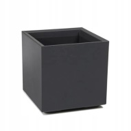 KWIETNIK KARO ECO 40X40 ANTRACYT NA ROLKACH BETON PREMIUM LAMELA ECO DESIGN