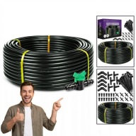 SPJ TRADE LINIA KROPLUJĄCA ZESTAW 100M 77 EL KOMPENSACJA CIŚNIENIA