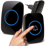 DZWONEK BEZPRZEWODOWY DO DRZWI FURTKI BRAMY WODOODPORNY DUŻY ZASIĘG 300m