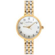 Zegarek JORDAN KERR L1019 SREBRNO-ZŁOTY DAMSKI