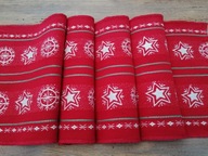 SKANDYNAWSKI DESIGN FOLKOWA SERWETA BIEŻNIK VINTAGE 22x105 nr.4