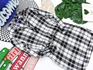 Lupilu - koszulowa sukienka black & white krata r 98/104