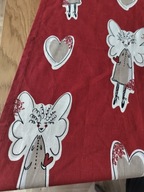 Bieżnik serwetka bieżniki walentynki długo nowy 230x42 bawełna Engla 3 szt