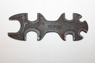 Stary płaski klucz rowerowy, maszynowy WFR