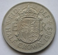 Wielka Brytania 1/2 korony 1965 - ER II