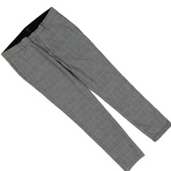 SPODNIE MĘSKIE ELEGANCKIE KRATKA ROZM. 32__RIVER ISLAND