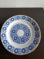 PORCELANOWY TALERZ DESEROWY WEIMAR ECHT KOBALT