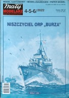 Mały Modelarz 4-5-6/2022 niszczyciel ORP Burza