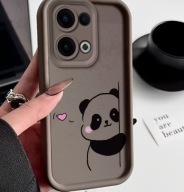 ETUI DO OPPO RENO13 F / FS SILIKON MATT SOFT OCHRONA APARATU PANDA
