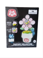 Klocki Elefun Fantasy Collection Kwiatek w Doniczce z Kotkiem 94 el. 6+