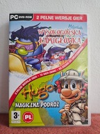 Matmoludki Wysokogórska Łamigłówka + Hugo Magiczna Podróż PC PL