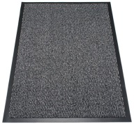 WYCIERACZKA POD DRZWI WEWNĘTRZNA ZEWNĘTRZNA GUMOWA WEJŚCIOWA SZARA 60X90 CM