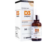 Suplement diety Laborell Naturalna witamina D3 krople 30 ml
