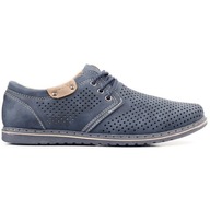 PÓŁBUTY MĘSKIE AŻUROWE półbuty męskie rozmiar 41