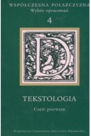 Tekstologia część pierwsza Praca zbiorowa