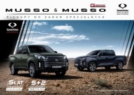 SsangYong Musso i Grand prospekt model 2024 polski