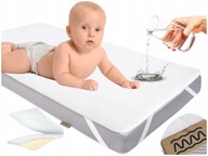 OCHRANIACZ POKROWIEC NA MATERAC NIEPRZEMAKALNY WODOODPORNY PODKŁAD 90x200