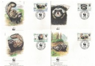 02-FDC-KR20- Kazachstan, WWF,1997, Zwierzeta egzotyczne