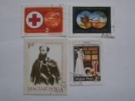 Węgry - zestaw - Mi. 3469, 3492-93, 3495, kasowane