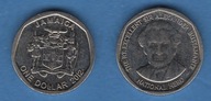 Jamajka 1 dolar, 2012 KM#189