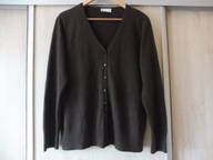 BHS brązowy sweter akryl r. 42