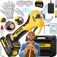 SEKATOR NOŻYCE MOCNE AKUMULATOROWY ELEKTRYCZNY RĘCZNY DO GAŁĘZI NA BATERIE