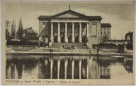 Pocztówka Poznań Teatr Wielki Opera