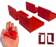 Dystanse do regulacji frontów szafek 2.5mm x4szt