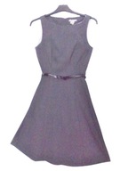 H&M SZARA ELEGANCKA ROZKLOSZOWANA SUKIENKA 34