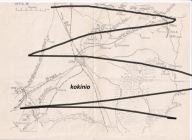 Szkic 19 Lida Radziwoniszki rzeka Niemen położenie wojsk w wojnie 1939 r.