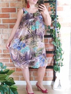 MS Mode sukienka letnia boho duzy rozmiar 50