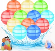 Bomby wodne bomb wodnych wielokrotnego użytku, zestaw kul wodnych 12szt.