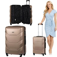 DUŻA TWARDA WALIZKA TURYSTYCZNA PODRÓŻNA NA KÓŁKACH LEKKA POJEMNA MOCNA XL