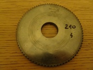 Frez piłkowy 125x1,8x32 z 80 hss 125 mm 1,8 mm 80 zębów (210)