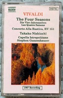 Vivaldi The Four Seasons - Gunzenhauser [kaseta]