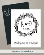 Personalizowany Magnes Minimalizm 7x9cm I 7szt