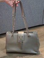 Valentino, srebrna torebka, model Martelly