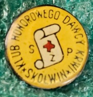 ODZNAKA KLUB HONOROWEGO DAWCY KRWI SKOLWIN