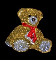 Duży Miś LED Dekoracje Iluminacje Wielkanoc 320 x 330 x 300 cm