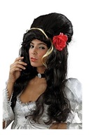 Peruka Beehive Wing Rose 60s / Kostium Strój Karnawałowy / Uniwersalny