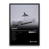 Plakat A3 - "Rockstar" White 2115