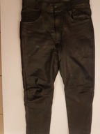 SPODNIE MOTOCYKLOWE NA MOTOR ZE SKÓRY ROZ.M/L/40