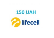 Doładowanie KARTY SIM Lifecell Ukraina 150 UAH