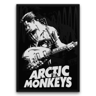 Plakat Arctic Monkeys w ramce czarnej dekoracja ścienna 30x40 cm