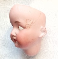 stare przedwojenne porcelanowe lalki - fragmenty