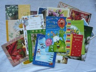 ZESTAW 20 POCZTÓWEK I KARNETÓW ŚWIĄTECZNYCH I OKOLICZNOŚCIOWYCH